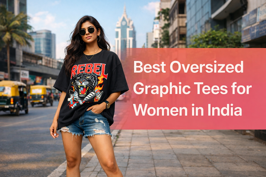 Best Oversized Graphic Tees for Women in India
