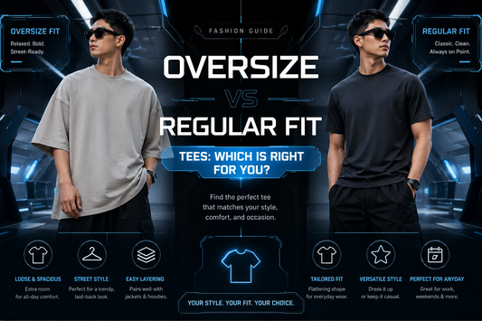 Oversize vs Regular Fit Tees: Which Is Right for You?