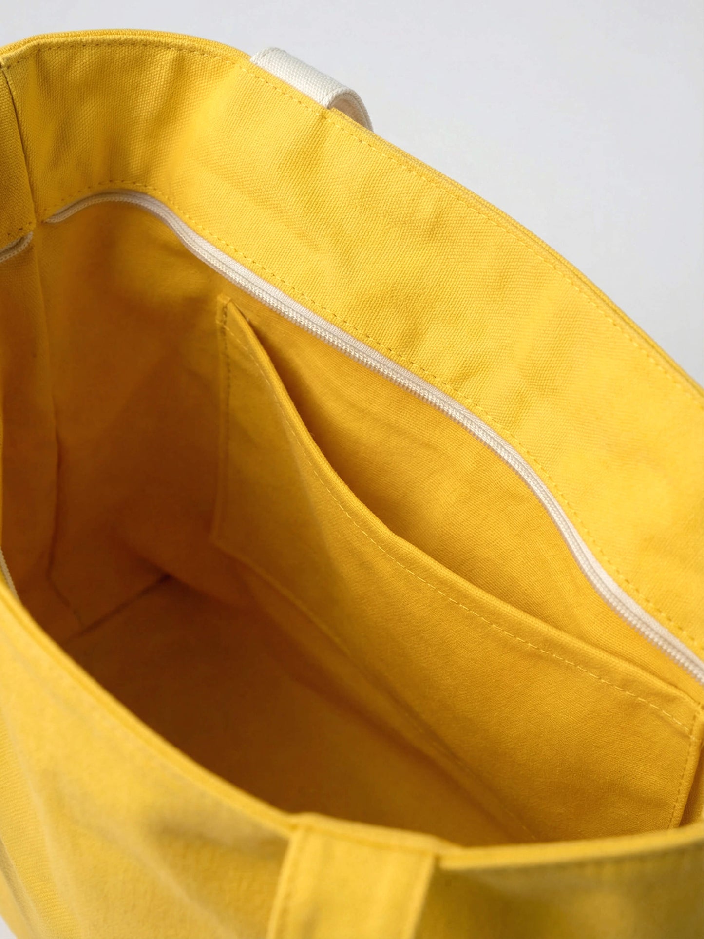 Sunshine Yellow | Premium Cotton Tote Bag