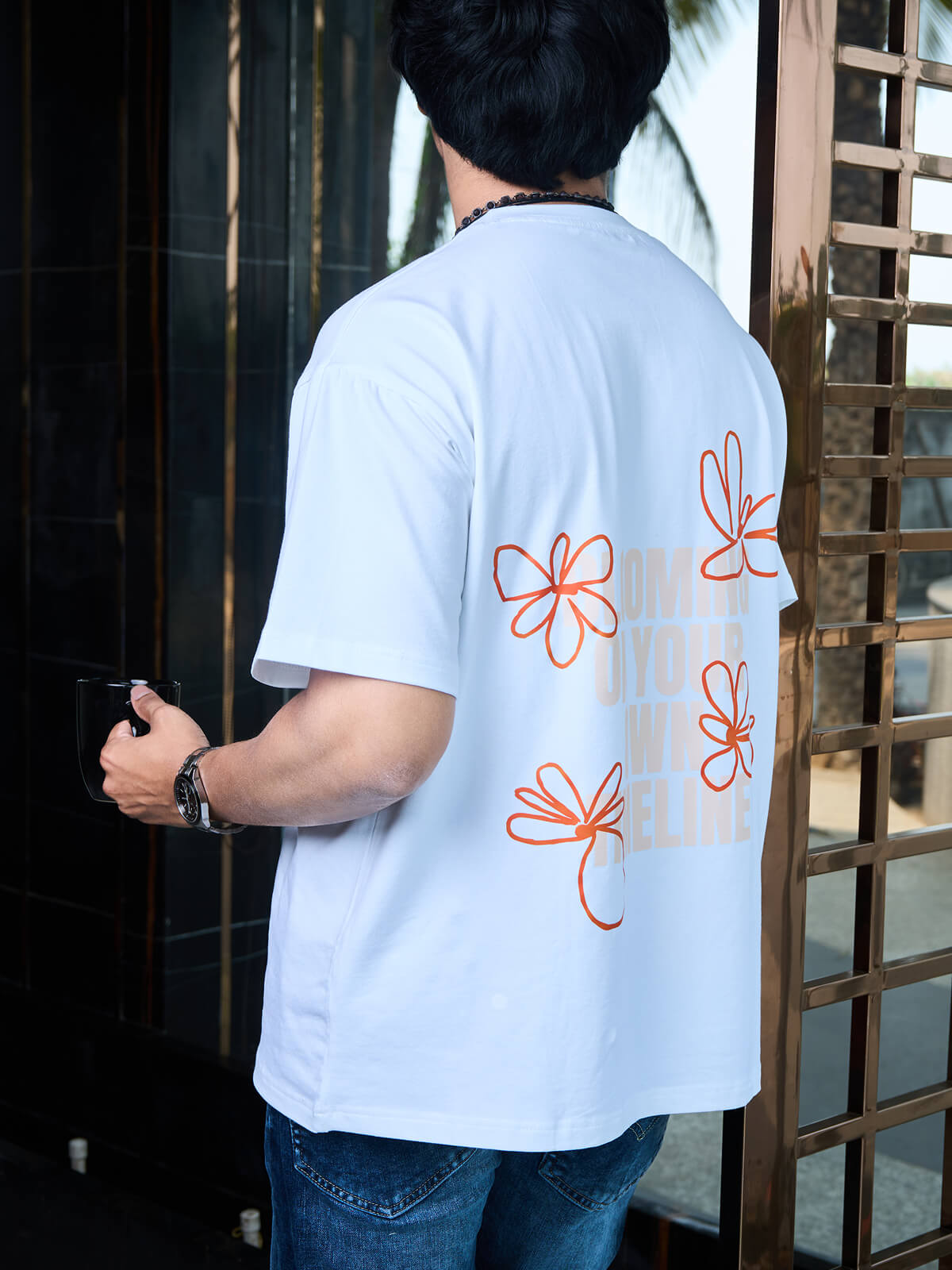 BLOOMING ON YOUR OWN TIMELINE | Oversize Cloud White