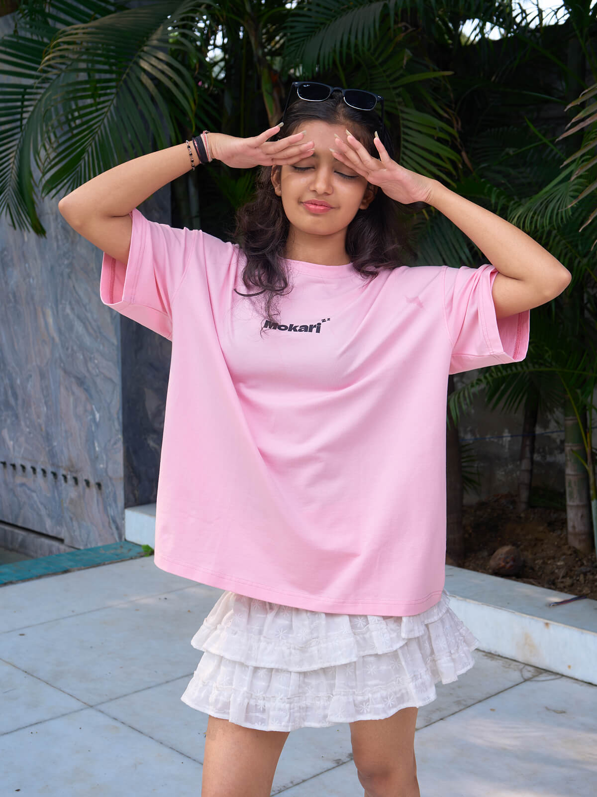 The Sloth Ritual | Oversize Tee Pink