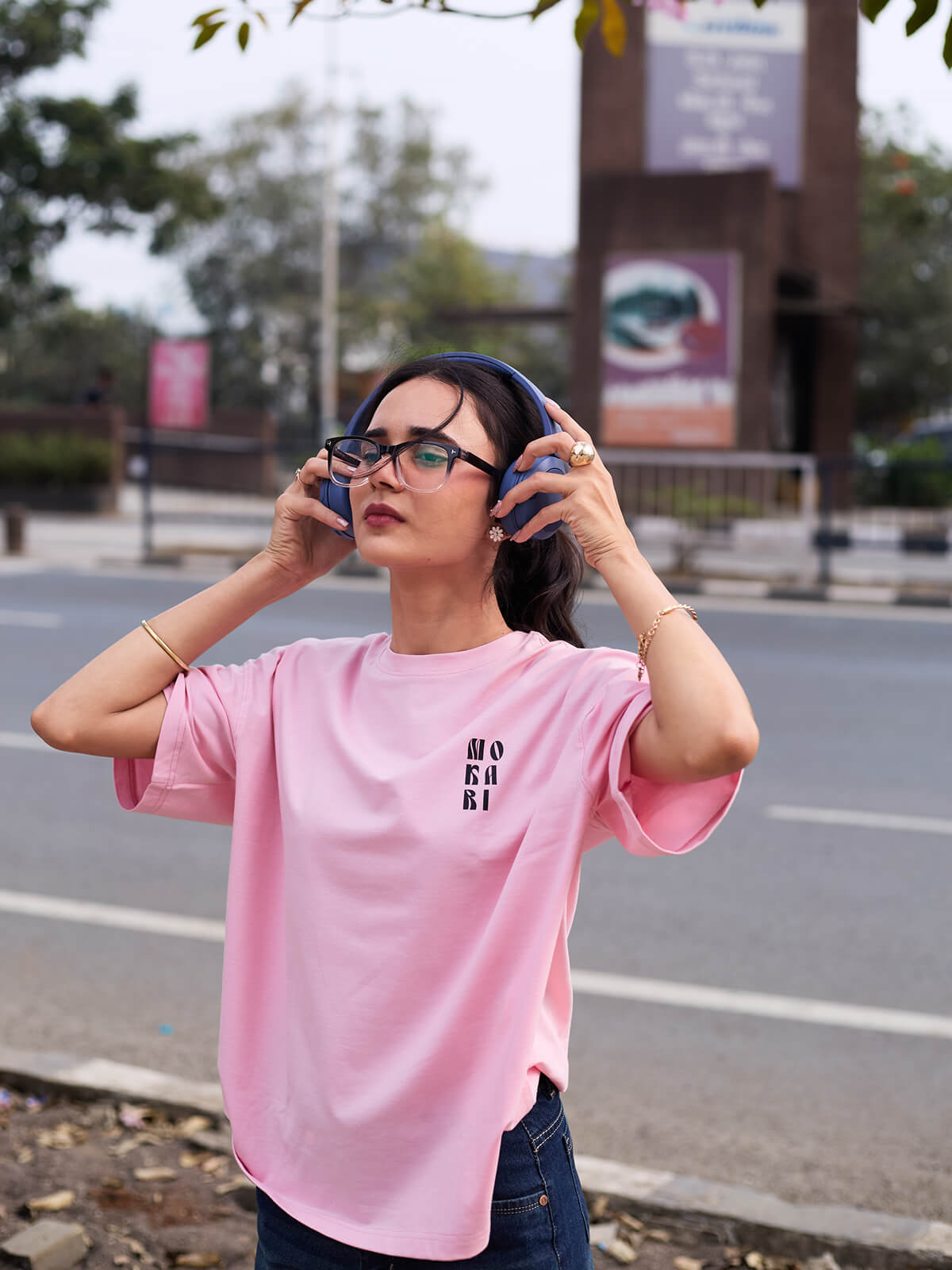 The Plug-In Bro | Oversize Tee Pink