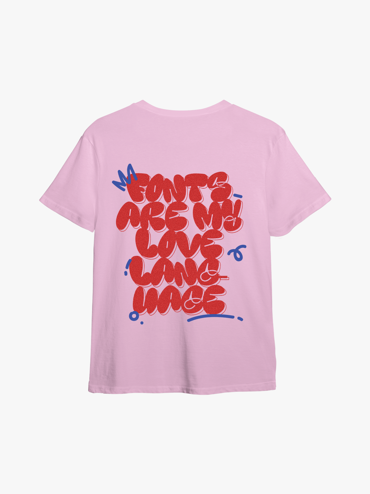 The Love Language | Oversize Tee Pink