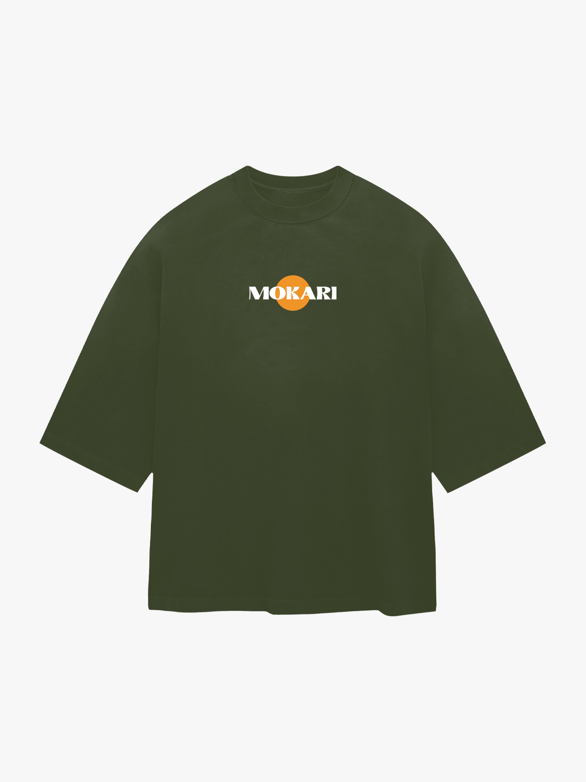 THE "LAZY" HUSTLE | Kimono sleeve | Oversize tee OLIVE GREEN