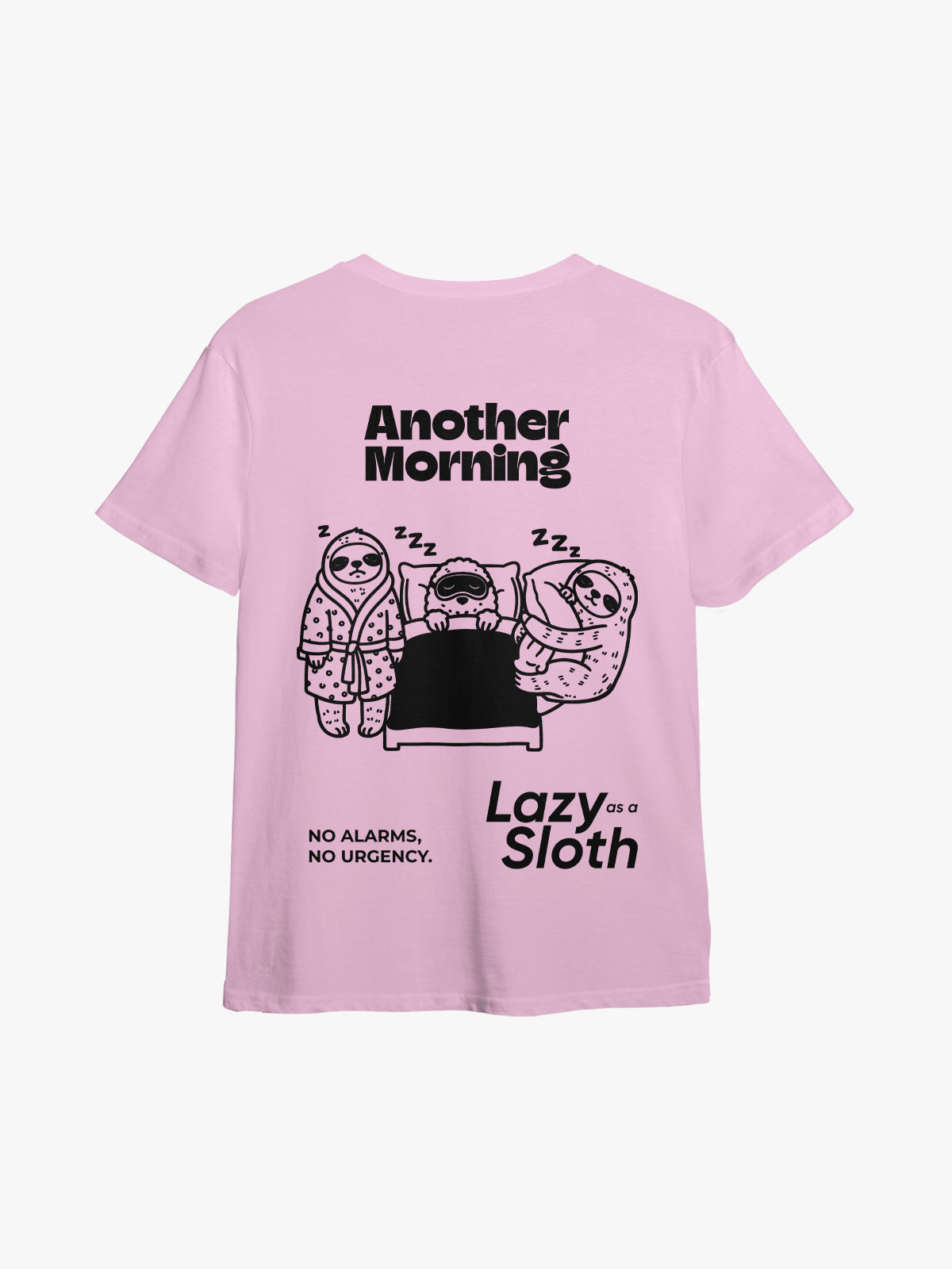 The Sloth Ritual | Oversize Tee Pink