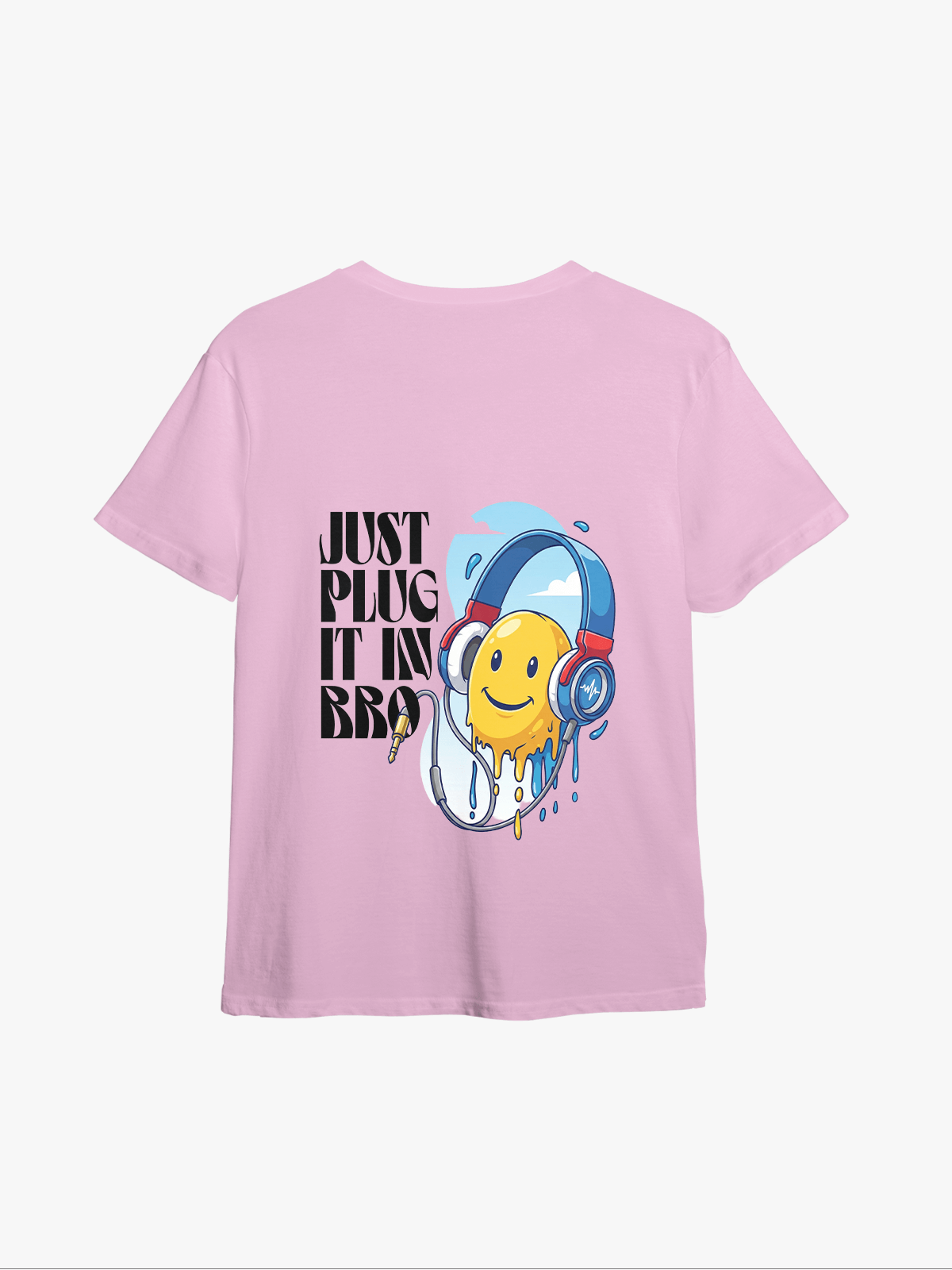 The Plug-In Bro | Oversize Tee Pink