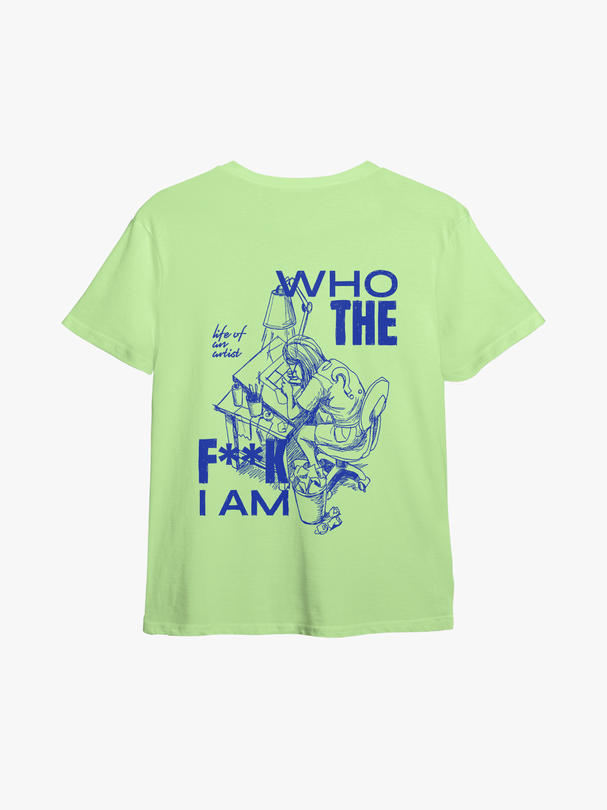 The Artist Lab | Oversize Tee Lime
