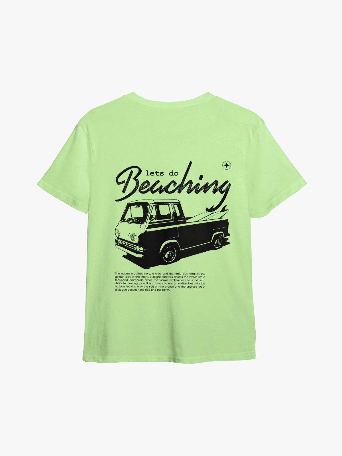 THE BEACHING RITUAL | Oversize Tee Lime