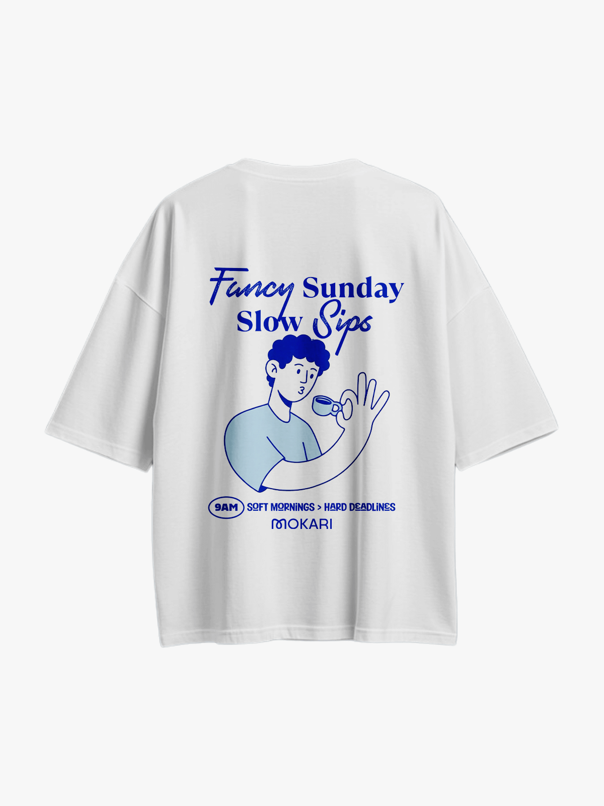 THE SUNDAY SIP Oversize tees